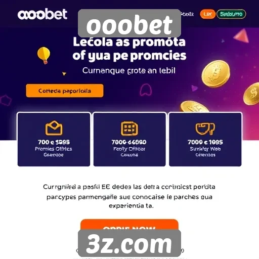 plataforma ooobet oferece promoções para novos usuários